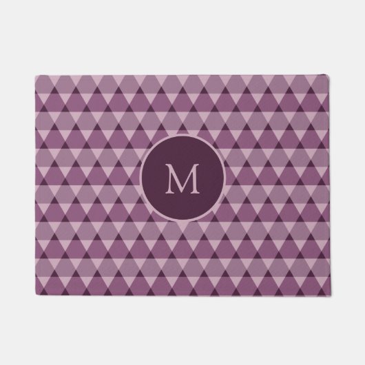 Triangles Pattern Deurmat (Voorkant)