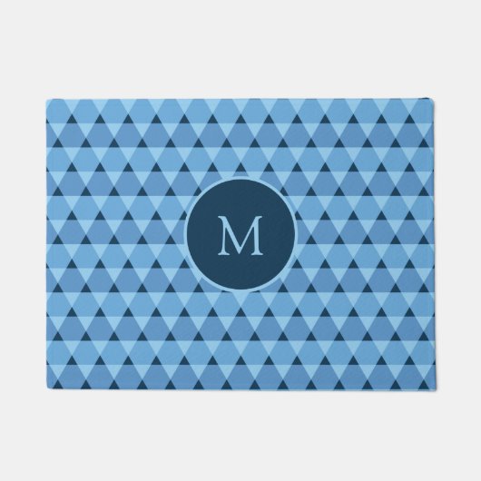 Triangles Pattern Deurmat (Voorkant)