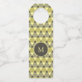 Triangles Pattern Flessenhanger (Voorkant)