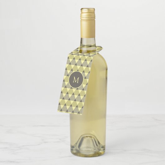 Triangles Pattern Flessenhanger (Schuin)