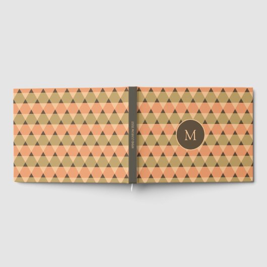 Triangles Pattern Gastenboek (Volledig)