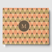 Triangles Pattern Gastenboek (Voorkant)