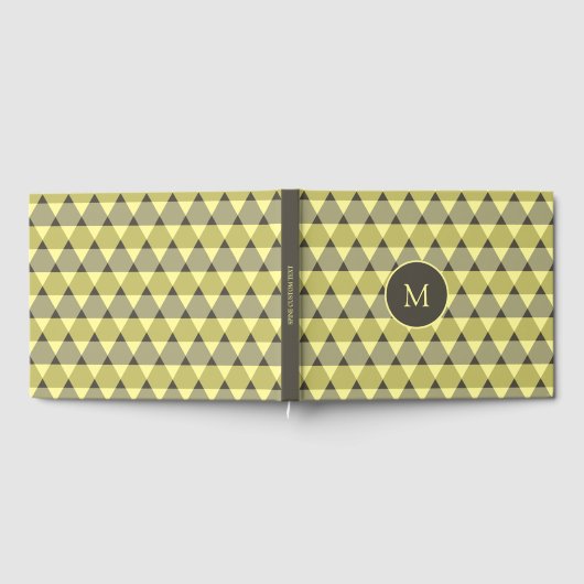 Triangles Pattern Gastenboek (Volledig)