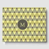 Triangles Pattern Gastenboek (Voorkant)