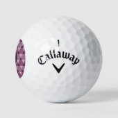 Triangles Pattern Golfballen (Logo)
