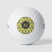 Triangles Pattern Golfballen (Voorkant)