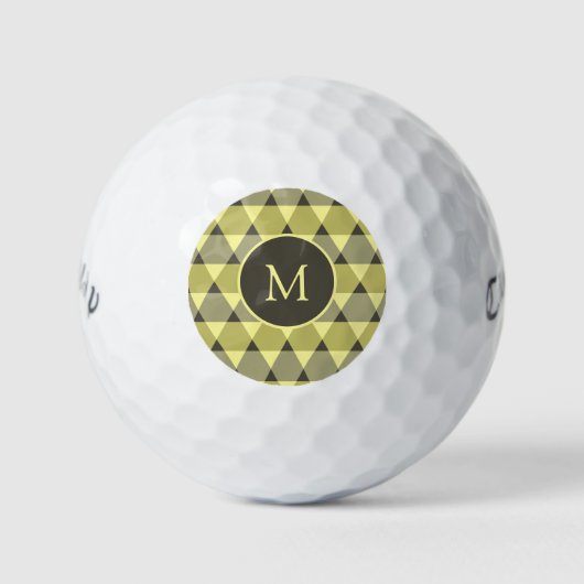 Triangles Pattern Golfballen (Voorkant)