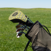 Triangles Pattern Golfheadcover (Insitu)
