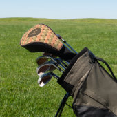 Triangles Pattern Golfheadcover (Insitu)