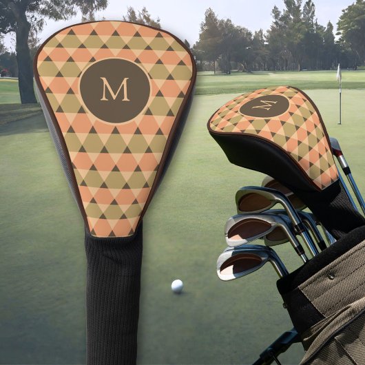 Triangles Pattern Golfheadcover