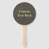 Triangles Pattern Handwaaier (Achterkant)