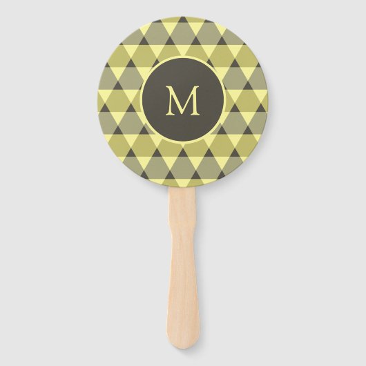 Triangles Pattern Handwaaier (Voorkant)