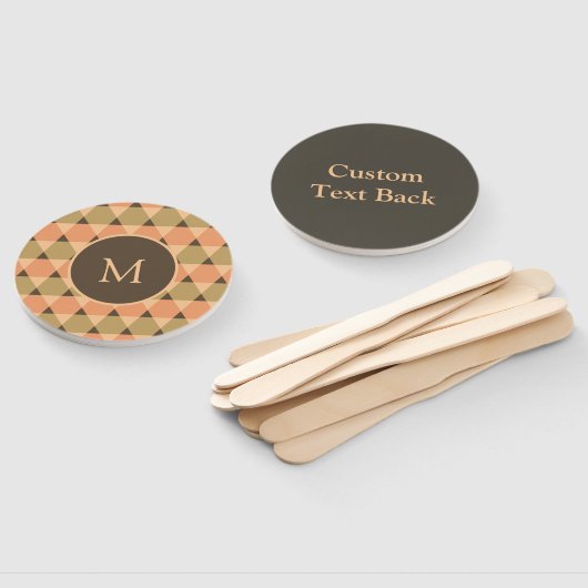 Triangles Pattern Handwaaier (Niet-gemonteerd)