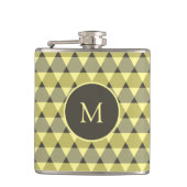 Triangles Pattern Heupfles (Voorkant)