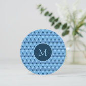 Triangles Pattern Kaart (Staand voorkant)