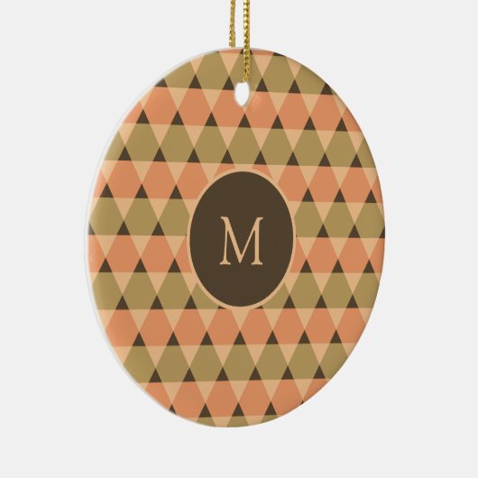 Triangles Pattern Keramisch Ornament (Rechts)