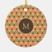 Triangles Pattern Keramisch Ornament (Voorkant)