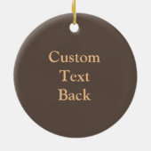 Triangles Pattern Keramisch Ornament (Achterkant)