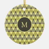 Triangles Pattern Keramisch Ornament (Voorkant)