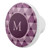 Triangles Pattern Keramische Knop (Rechts)