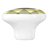 Triangles Pattern Keramische Knop (Zijkant)