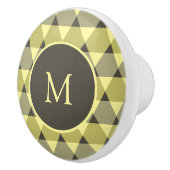 Triangles Pattern Keramische Knop (Rechts)