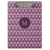 Triangles Pattern Klembord (Voorkant)