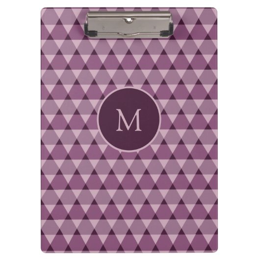 Triangles Pattern Klembord (Voorkant)