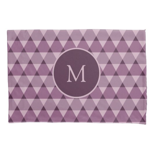 Triangles Pattern Kussensloop (Voorkant)