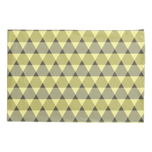 Triangles Pattern Kussensloop (Achterkant)