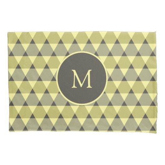 Triangles Pattern Kussensloop (Voorkant)