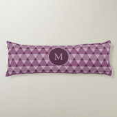 Triangles Pattern Lichaamskussen (Voorkant)