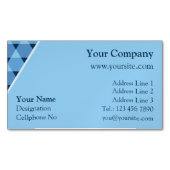 Triangles Pattern Magnetisch Visitekaartje (Voorkant)