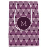 Triangles Pattern Medium Cadeauzakje (Voorkant)
