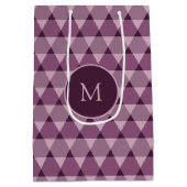 Triangles Pattern Medium Cadeauzakje (Achterkant)