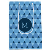 Triangles Pattern Medium Cadeauzakje (Achterkant)
