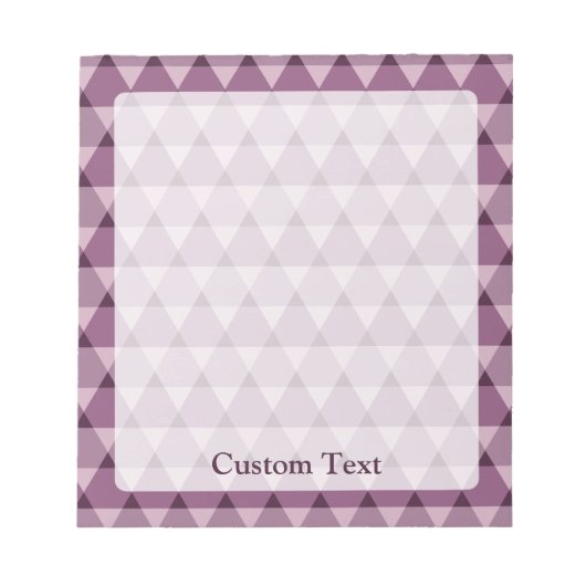 Triangles Pattern Notitieblok (Voorkant)