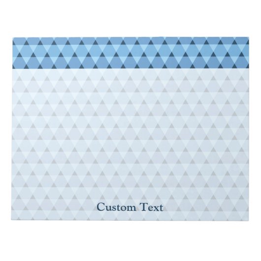 Triangles Pattern Notitieblok (Voorkant)