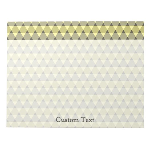 Triangles Pattern Notitieblok (Voorkant)