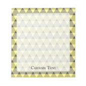Triangles Pattern Notitieblok (Voorkant)