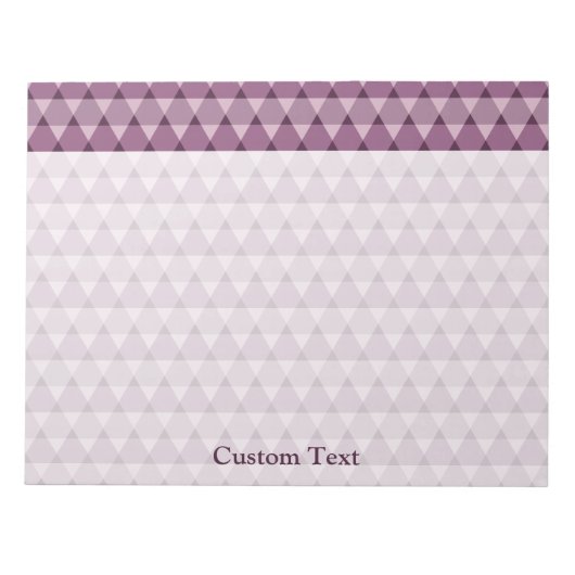 Triangles Pattern Notitieblok (Voorkant)