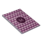 Triangles Pattern Notitieboek (Rechterzijde)