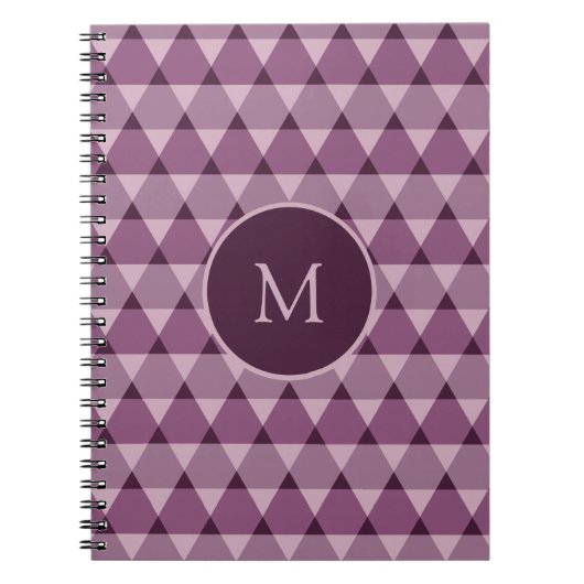 Triangles Pattern Notitieboek (Voorkant)