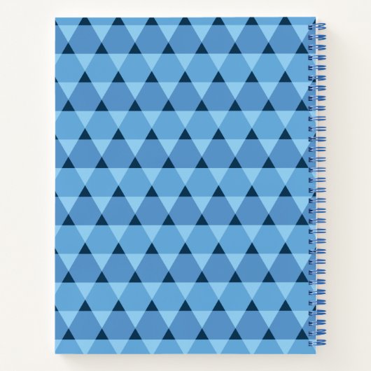 Triangles Pattern Notitieboek (Achterkant)