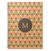 Triangles Pattern Notitieboek (Voorkant)
