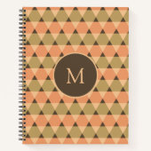 Triangles Pattern Notitieboek (Voorkant)