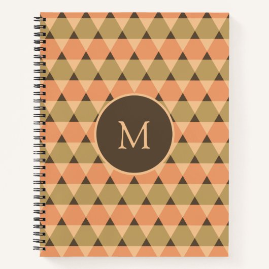 Triangles Pattern Notitieboek (Voorkant)