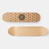 Triangles Pattern Persoonlijk Skateboard (Horizontaal)