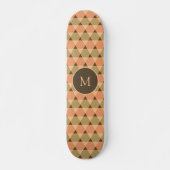 Triangles Pattern Persoonlijk Skateboard (Voorkant)