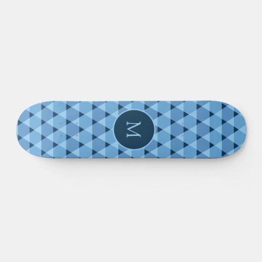 Triangles Pattern Persoonlijk Skateboard (Horizontaal)